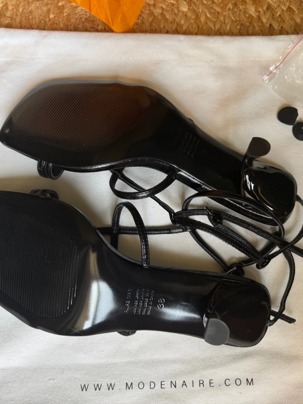 Dissh Alias Mae Arabella Black Heel sz38/US 7